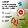 HAMMER Wurfspiel Ninja Dart mit Zielscheibe, Wurfäxten & Produktbild-Vorschau 2