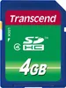 Transcend TS4GSDHC4, 4 GB, SDHC, Schwarz Produktbild-Vorschau 2