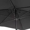 Sonnenschirm >Isa< in anthrazit - 200x255x300 (BxHxT) Produktbild-Vorschau 6