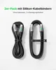 Cavo USB-C da 240W, [2 pezzi, 2 metri] Cavo di ricarica Anteprima dell’immagine prodotto 6