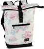 A roll-top backpack with a floral pattern. Náhľad obrázku produktu