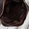 Sac à bandoulière pour homme en cuir marron Paolo Peruzzi Voir les images du produit 5