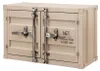 riess-ambiente Container-Schrank GLOBETROTTER 80cm greige Produktbild-Vorschau 11