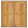 vidaXL Gartentisch Beige 109x107x74 cm Poly Rattan & Anteprima dell’immagine prodotto 6