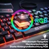 Clavier Backlit Gaming RGB LED Lighting pour PC Laptop PS3 Voir les images du produit 22