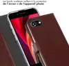 Selencia Étui en cuir véritable pour Apple iPhone 17e / 16e Voir les images du produit 3