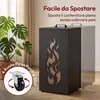 CASABEL Contenitore Pellet & Granuli con Ruote, Cap. 45kg, Anteprima dell’immagine prodotto 5