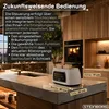 Steinborg XXL 4 Scheiben Toaster Schwarz Lift Funktion Produktbild-Vorschau 9