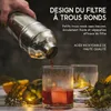 Set à cocktail Recalma 12 pièces en acier inoxydable avec Voir les images du produit 4