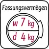 Neff V6540X3, Frontlader, Integriert, Weiß, Links, 52 l, 4 Produktbild-Vorschau 6