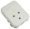 A white electrical component with visible electrical contacts and embossed text. Produktbild-Vorschau