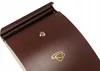Briefkasten FEINZ 46 X 25 cm Braun Wetterfest Abschließbar Produktbild-Vorschau 4