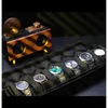 Organisateur de voyage pour montres, coque rigide, noir, 6 Voir les images du produit 7