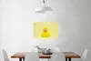 MuchoWow® Poster Gummi-Ente - Gelb - Rosa 60x40 cm - Produktbild-Vorschau 2