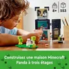 LEGO 21245 Minecraft Dům pandy, pohyblivý dům pandy s Náhled obrázku produktu 21
