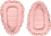 PIMKO Rosa Babynest mit rüschen Babynestchen für Baby Produktbild-Vorschau 2
