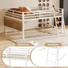 Merax Kinderbetten Halbhohes Bett 140x200cm mit Seite Produktbild-Vorschau 6