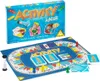 A board game box and board are displayed on a white background. Produktbild-Vorschau
