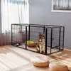 Parc pour chiots 6 grilles pliable avec porte Parc pour Voir les images du produit 3