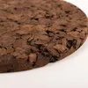 INNA-Glas Untersetzer Presskork MANARA, rund, dunkel, Produktbild-Vorschau 3