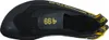 Kletterschuh Cobra 4-99 von La Sportiva; schwarz mit gelben Akzenten; Slipper-Design. Produktbild-Vorschau
