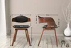 DELUKE® 2er Set Stühle LONDON Kunstleder - 73x49x46cm, Produktbild-Vorschau 2