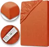 Jersey Spannbettlaken 90-100x190-200cm Orange Produktbild-Vorschau 2