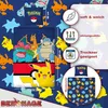 Pokemon Kinder Wende-Bettwäsche Pikachu Glurak Bisaflor Produktbild-Vorschau 2