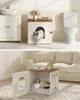 SONGMICS HOME Katzenklo-Schrank, Snapsemble – superschnelle Produktbild-Vorschau 1