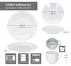 18tlg Kaffeeservice Tommy weiß Porzellan 6 Personen Produktbild-Vorschau 6