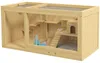 Kleintierkäfig Hamsterkäfig aus Tannenholz mit Zubehör Produktbild-Vorschau 11