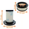 Filter für Rowenta Ersatzfilter ZR009007 ZR009008 [2er-Set] Produktbild-Vorschau 3