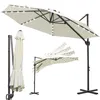 Parasol de jardin Ikodm 3 m beige, parasol à pied déporté Voir les images du produit 13