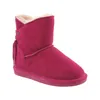 BearPaw Mia Jugend Winterstiefel 2062Y-671 Pom Berry EU 35 Produktbild-Vorschau 7
