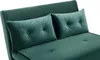 2-Sitzer Schlafsofa in Velours flaschengrün - URIBIA Produktbild-Vorschau 7