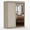 Armoire à portes coulissantes Armoire 150 cm Sonoma/blanc Voir les images du produit 8