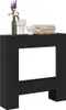 vidaXL Obudowa kominka czarna 81x18x82 cm materiał Podgląd zdjęcia produktu 1