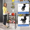 COSTWAY 3-stufiges Ballständer, Ball Organizer mit Rollen & Produktbild-Vorschau 4