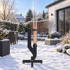 Peviasot, stojan na pelety, výška 138 cm, ohnisko s Náhľad obrázku produktu 5