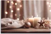 Leinwandbild  Weihnachtsdekoration 90x60 Feeby Beige bild Produktbild-Vorschau 3