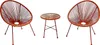 home24 Sitzgruppe - 3-teilig - Stahl / Polyrattan Produktbild-Vorschau 6