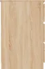 Scrivania Sonoma in rovere 140x50x77 cm in materiale ligneo Anteprima dell’immagine prodotto 11