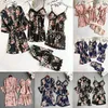 5PC Schlafanzug Damen Pyjama Set Mode Dessous Unterwäsche Produktbild-Vorschau 6