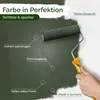 Wandfarbe Grün Dunkelgrün Braun Matt Innenfarbe – Deckkraft Produktbild-Vorschau 4