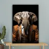 MuchoWow® - Leinwandbilder - Elefant - Porträt - Tier, Produktbild-Vorschau 4