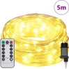 vidaXL Corde lumineuse avec 120 LEDs Blanc chaud 5 m PVC Voir les images du produit 3