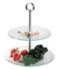 Glas-Etagere, Edelstahl/Glas, 2 stufig / 3 stufig wählbar : Produktbild-Vorschau 2