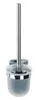 WENKO WC Garnitur Toiletten Bürsten Klo Halter BASIC Silber Produktbild-Vorschau 2