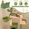 GOPLUS 160cm großer Kratzbaum, 5-stöckiger Katzenbaum mit Produktbild-Vorschau 3