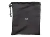 A dark gray drawstring pouch with the Logitech logo printed on it. Anteprima dell’immagine prodotto